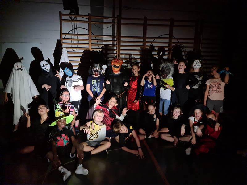 Halloween à la salle de gym P5