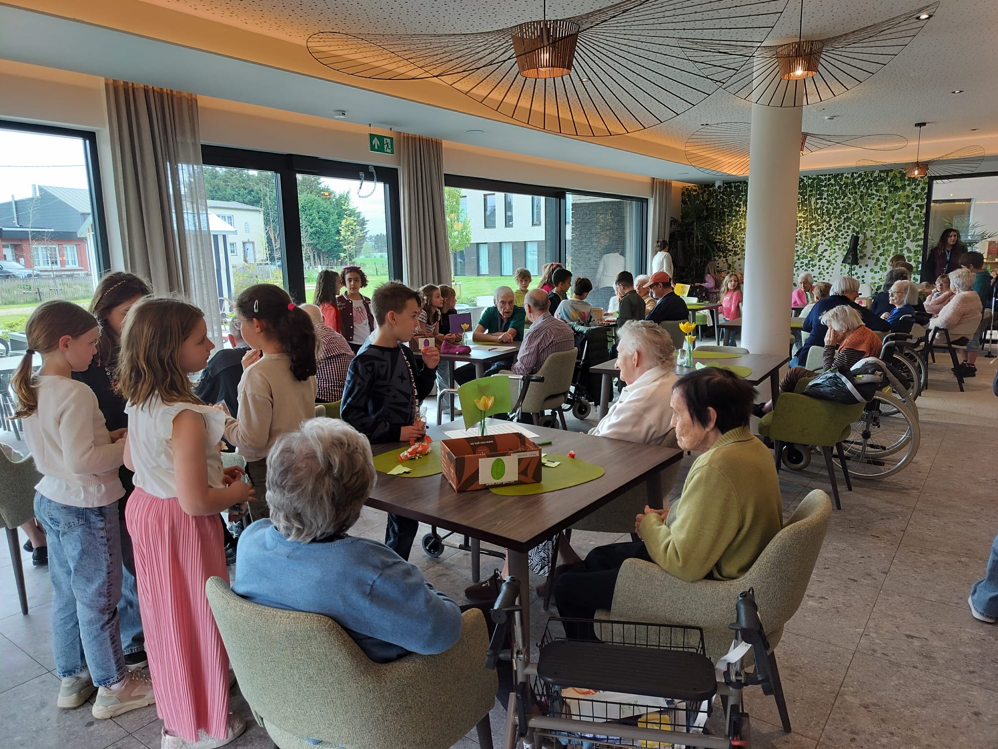 Nous fêtons Pâques à la maison de repos !